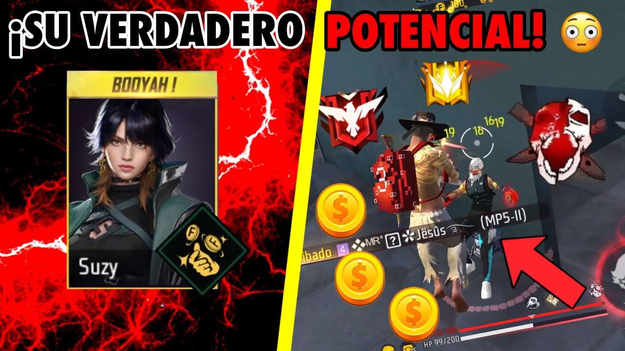 caracteristicas del servidor avanzado ob41 de free fire nuevo personaje suzy rediseno de habilidades alcance del objetivo y mas