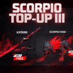 Nuevo evento Scorpio Top-Up 3 en Free Fire MAX: recompensas, fecha de finalización y más detalles